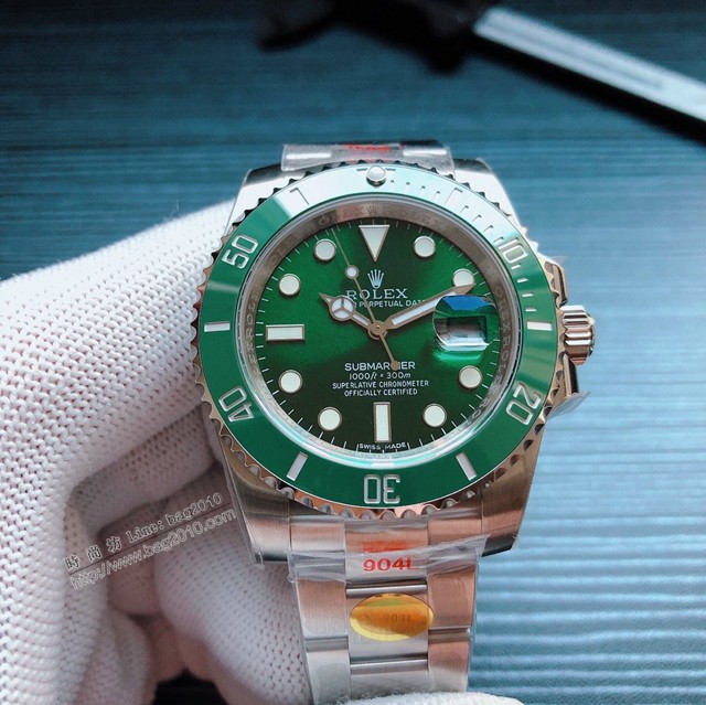 勞力士男士手錶 Rolex綠水鬼SUB-N廠V10升級版 複刻版潛航者水鬼SUB  gjs1855